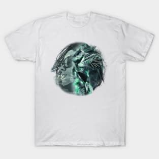 Woman with tiger inner strength T-Shirt